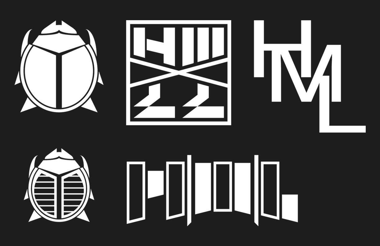 High Minded Low Lifes — logomarks and monograms